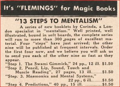 13 steps to mentalism magic review