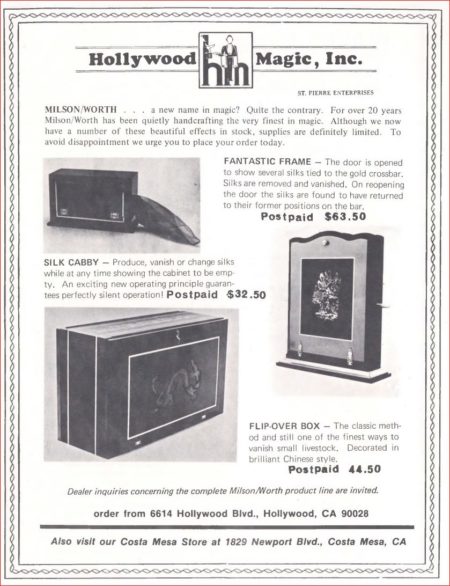 milson-worth-fantastic-frame-ad-1978