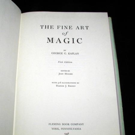 Fine Art of Magic by George G. Kaplan