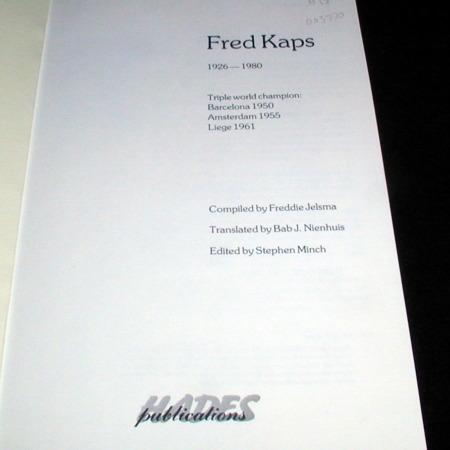 Fred Kaps: 1926-1980 by Freddie Jelsma