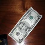 Small Purse + Money by Jerry O'Connell