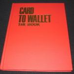 Card To Wallet Book by Jerry Mentzer
