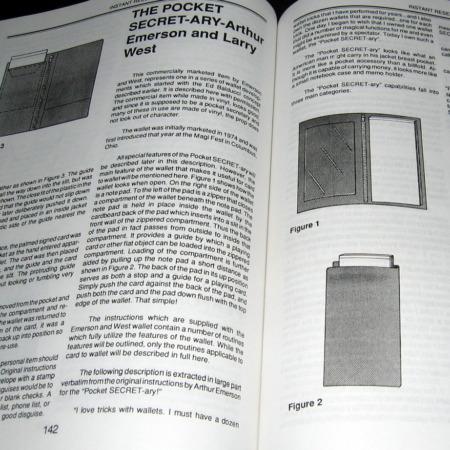 Card To Wallet Book by Jerry Mentzer