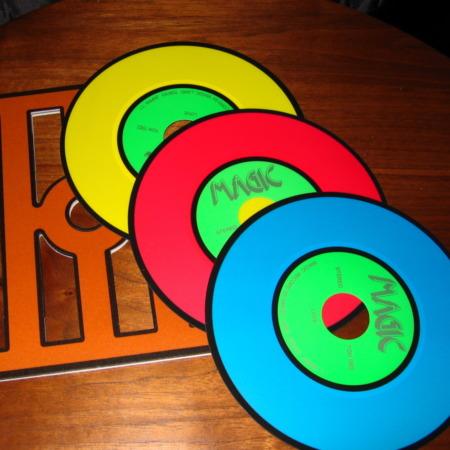 Nu Way Color Changing Records by Ton Onosaka