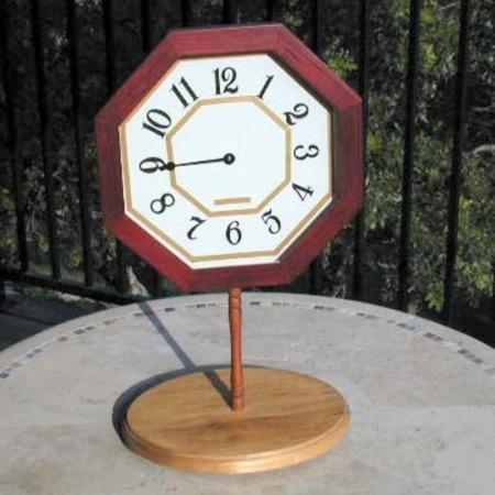 Omega Spirit Clock by Chuck Caputo