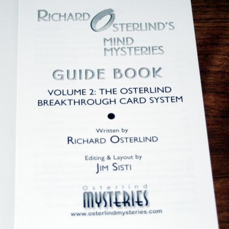 Mind Mysteries Guide Book - Vol. 2 by Richard Osterlind