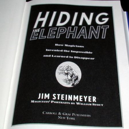 Hiding The Elephant by Jim Steinmeyer