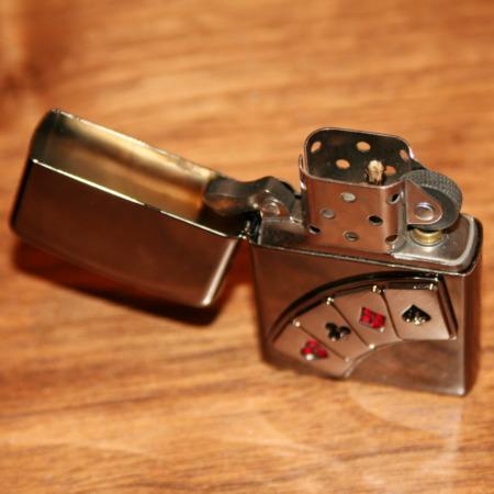 Zippo Las Vegas 4 Aces