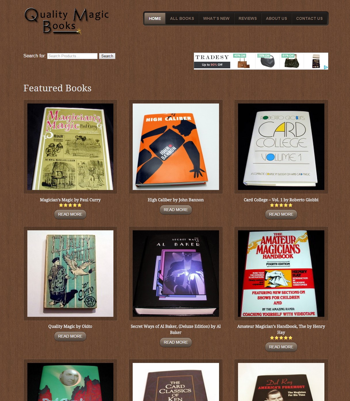 Quality Magic Books