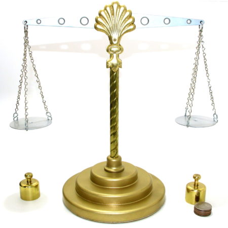 Review by Andy Martin for T. Nelson Downs Scale of Justice by Signature Pieces