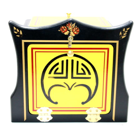 Review by Andy Martin for Oriental Mirror Box (Medium, Painted) by Mel Babcock