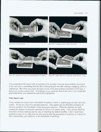 Gambling Sleight of Hand - Forte Years of Research (2 Volumes) by Steve Forte