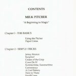 Magic City Library of Magic Vol. 05 Milk Pitcher by Leo Behnke, Magic City