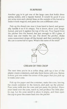 Magic City Library of Magic Vol. 05 Milk Pitcher by Leo Behnke, Magic City