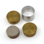 Coin Cylinder (Half Dollar, Single Stack) by Fred Lowe