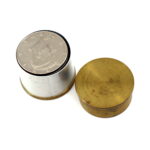 Coin Cylinder (Half Dollar, Single Stack) by Fred Lowe