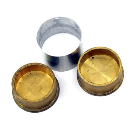Coin Cylinder (Half Dollar, Single Stack) by Fred Lowe