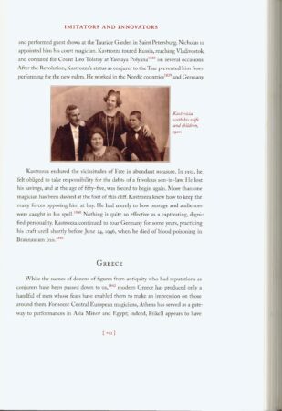 A History of the Art of Conjuring by Kurt Volkmann