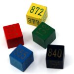 Trick Match Cubes (Di-Cyphering Dice) by Unknown, Royal V. Heath