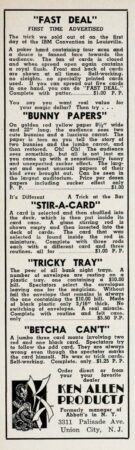 ken-allen-tricky-tray-ad-linking-ring-1954-08