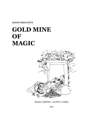 Gold Mine of Magic by Glenn Gravatt
