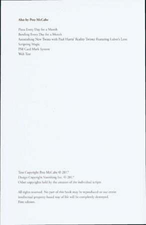 Scripting Magic - Vol. 2 by Pete McCabe