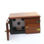 The West Die Box (Natural Wood) by Mel Babcock, Bud West