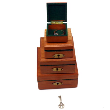 Locking Mini Nest of Boxes (Custom) by Willi Wessel, Unknown