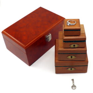 Locking Mini Nest of Boxes (Custom) by Willi Wessel, Unknown