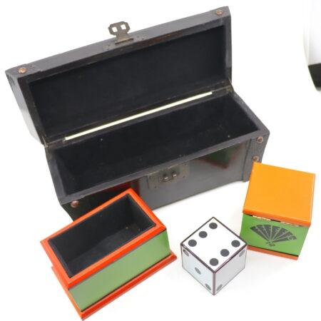 Mini Flying Die (Painted, Rare) by Mel Babcock